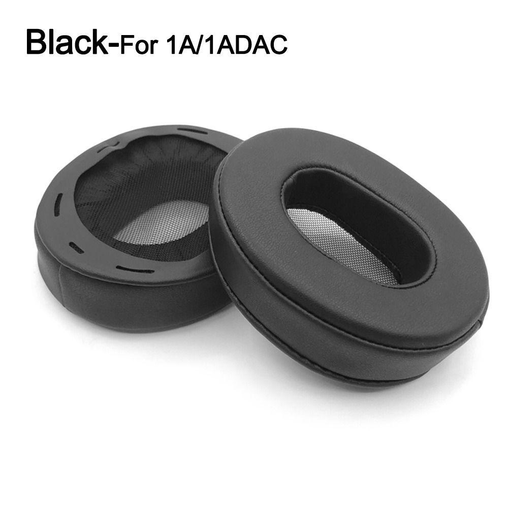 1 pár proteinových kožených náušníků pro sluchátka SONY MDR-1A 1ADAC 1ABT 1R NC MK2 Příslušenství