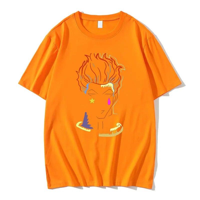 Anime Hunter X Hunter Hisoka Tričko s potiskem Streetwear Unisex Móda Harajuku Tričko Krátký rukáv Unisex Dámské Unisexga Trička pro volný čas