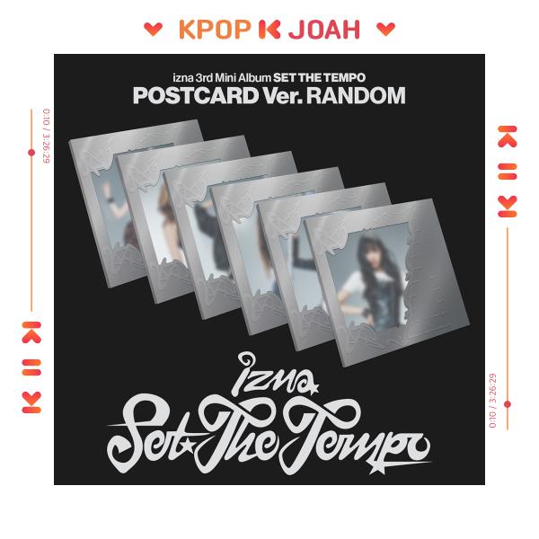 izna [SET THE TEMPO] 3rd Mini Album (Postcard ver.) RANDOM