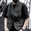 Men's Shoulder Crossbody Bag Fashion Travel Bag Zipper Waterproof Chest Bag for Men