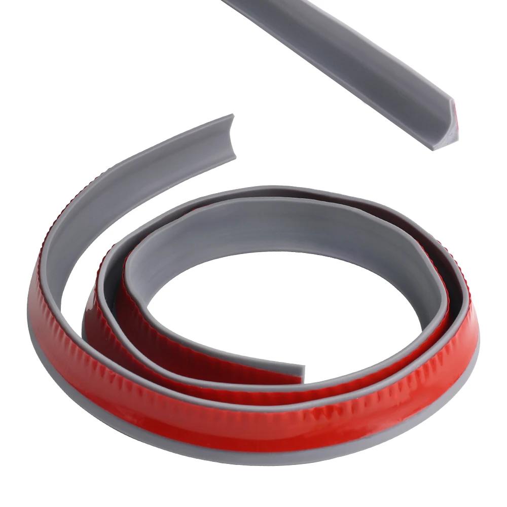 Kitchen Silicone Water Retaining Strip Self-adhesive Seal Retaining Strip Separation Shower Water Stopper Strip Tool 1/2/3/4/5m