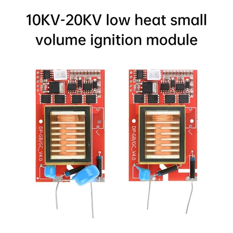 Pulsgenerator Generator 9-24V auf 10KV-20KV Niedrige Wärme Kleines Zündmodul Zubehör Konstante Elektrizität