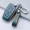 Tpu Car Key Case Cover Shell Fob For Ford Edge Fusion Mustang Explorer F150 F250 F350 Ecosport Protector Car Key Holder Keychain