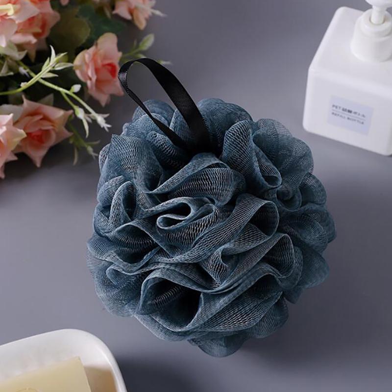 1Pc Foaming Sponge Bubble Wisp For Body Soft Shower Flower Mesh Ball Skin Cleaner Cleaning Tools Bath Ball Bathroom Accessories