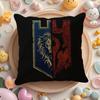Warcrafts Of World W-Wow Game Cushion Cover Summer Coolness Linen Fabric Double-Sided Printing Pillow Case Sofa Home Decor Gift