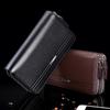 Multi Slot Men'S Handbag Mens Wallet Long Purse Leather Double Zipper Large Capacity Business Handbag Card Case Gift For Men