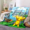 Wobbly Life Sandbox Adventure Flannel Blanket Super Soft Warm Cozy Blanket for Sofa Bed Office Travel All‑Season Home Decor Gift