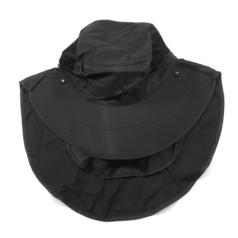 Outdoor Sport Hiking Visor Hat UV Protection Face Neck Cover Mountain Climbing Fishing Camping Sun Protect Caps