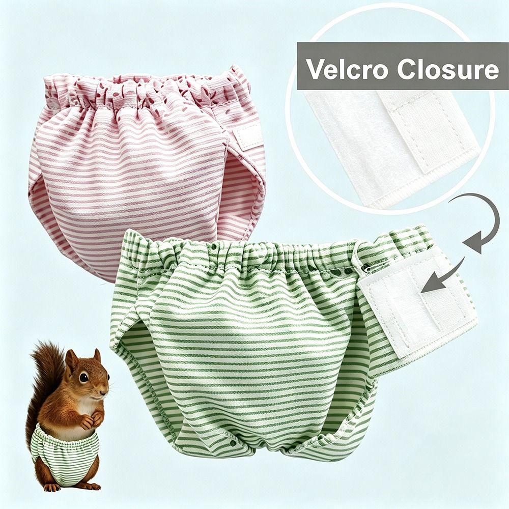 Breathable Hamster Training Pants Absorbent Hamster Underwear Soft Squirrel Diapers Senior Pets