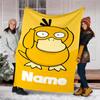Personalized Custom Name Blanket - Pokémon Print Design,Blanket for Sofa,Bed,Travel,Camping - Soft and Warm, Great Gift