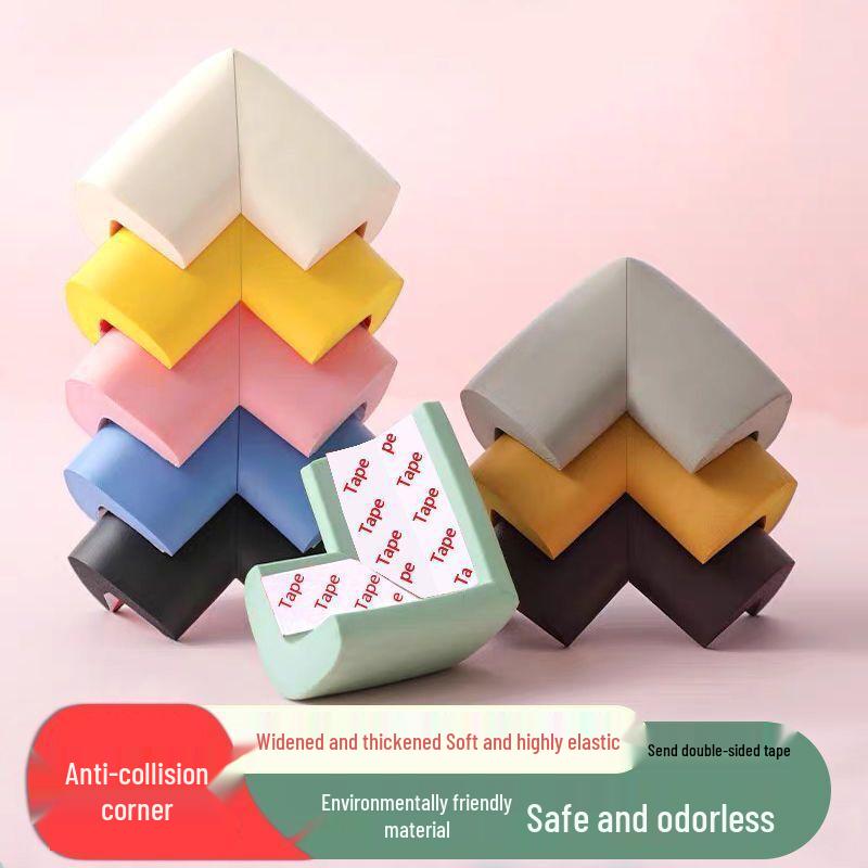 Child Safety Corner Protector Foam Strip with Double-Sided Tape — Anti-Collision for Baby Proofing
