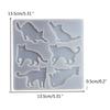 Crystal t Silicone Mold Personalized t Pendants Resin Mold for Jewelry Making Animal Shape Epoxy Mould Women
