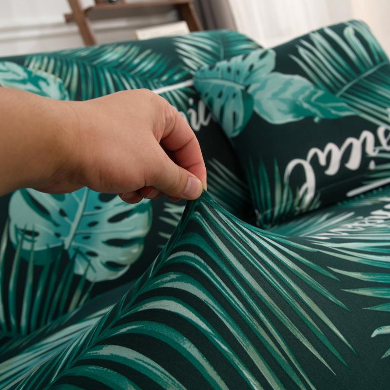 Stretch Sofa Slipcover Elastic Sofa Covers for Living Room Sofa Chair L Shape Couch Cover Home Decor 1/2/3/4-seater