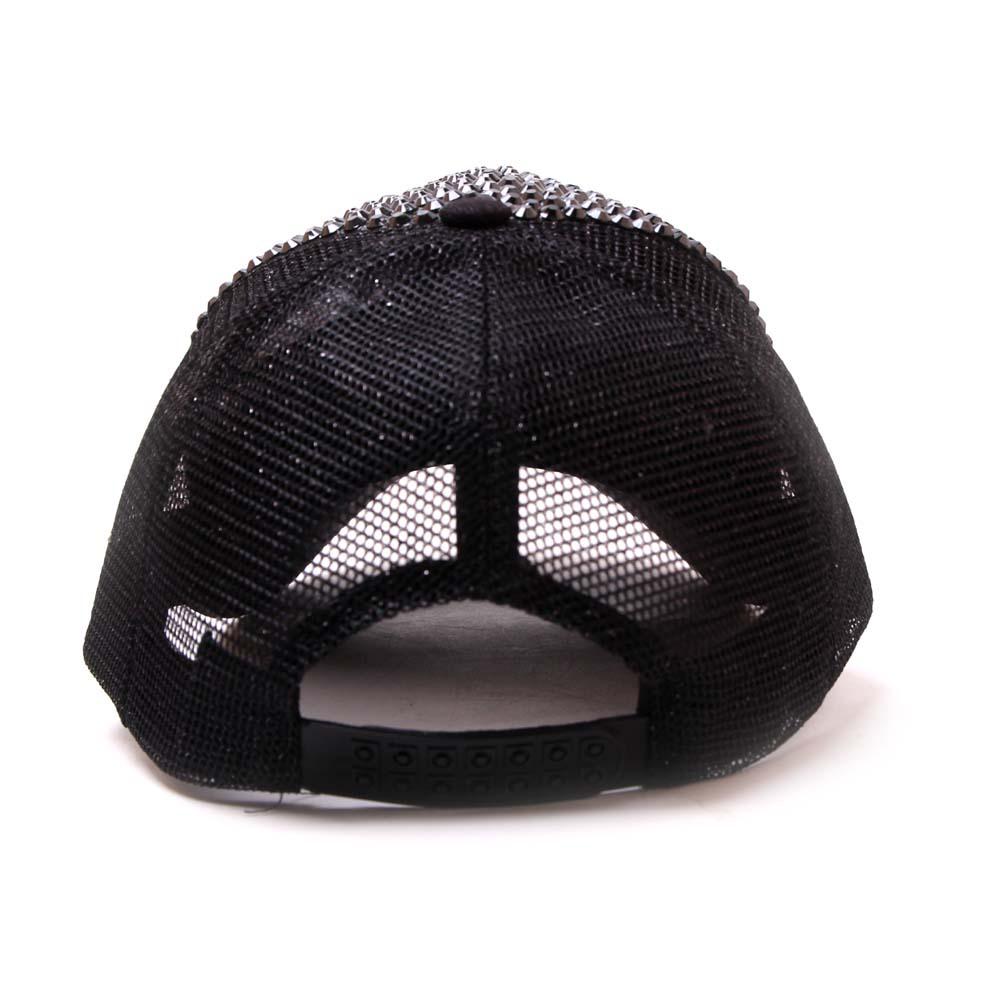 Women's Rhinestone-Inlaid Korean Style Baseball Cap - Sun Protection Fashion for Spring/Summer
