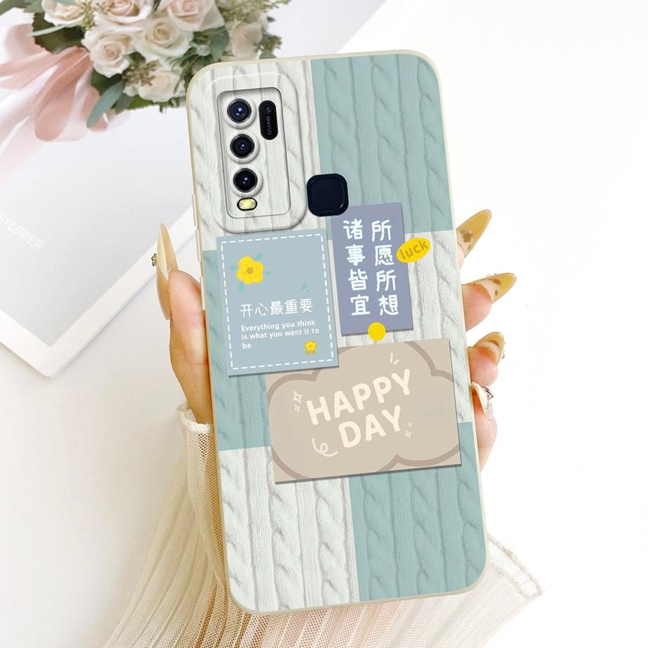 For Vivo Y30 Y50 Case 1935 1938 Cute Cat Duck Cartoon Cover Soft TPU Phone Cases For Vivo Y50 Y 30 VivoY30 VvioY50 Fundas Bumper