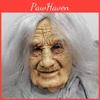 Elderly Mask Face Latex Cosplay Party Costume Accessory For Halloween Festivals