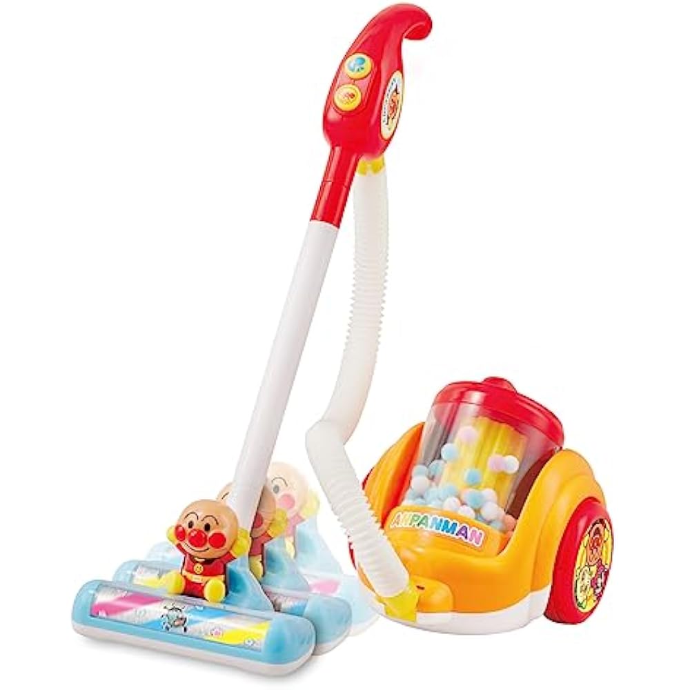 Have fun cleaning with AGATSUMA (AGATSUMA) Anpanman! 2 Way Talking Cleaning [2023] (Target Age: 3...
