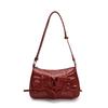 Fashion Bow Bag Women's New Versatile Solid Color Shoulder Bag Multi-pocket Messenger Bag