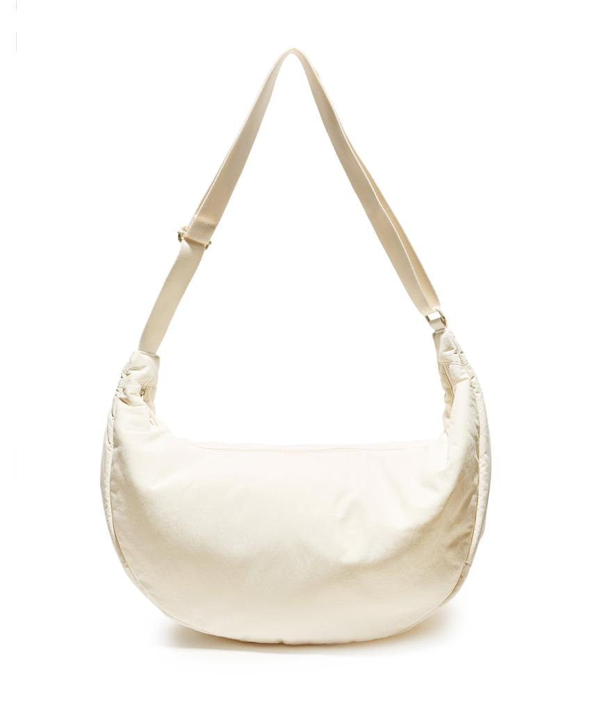 Yale Round Shoulder Large Bag_Cream