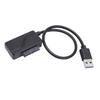 Serial ATA to USB Adapter Cable Efficient Transfer High Stability Serial ATA II Interface for Laptop Optical Drive