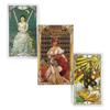 Golden Art Nouveau Tarot Cards A 78 Deck Oracle English Visions Divination Edition Borad Playing Games
