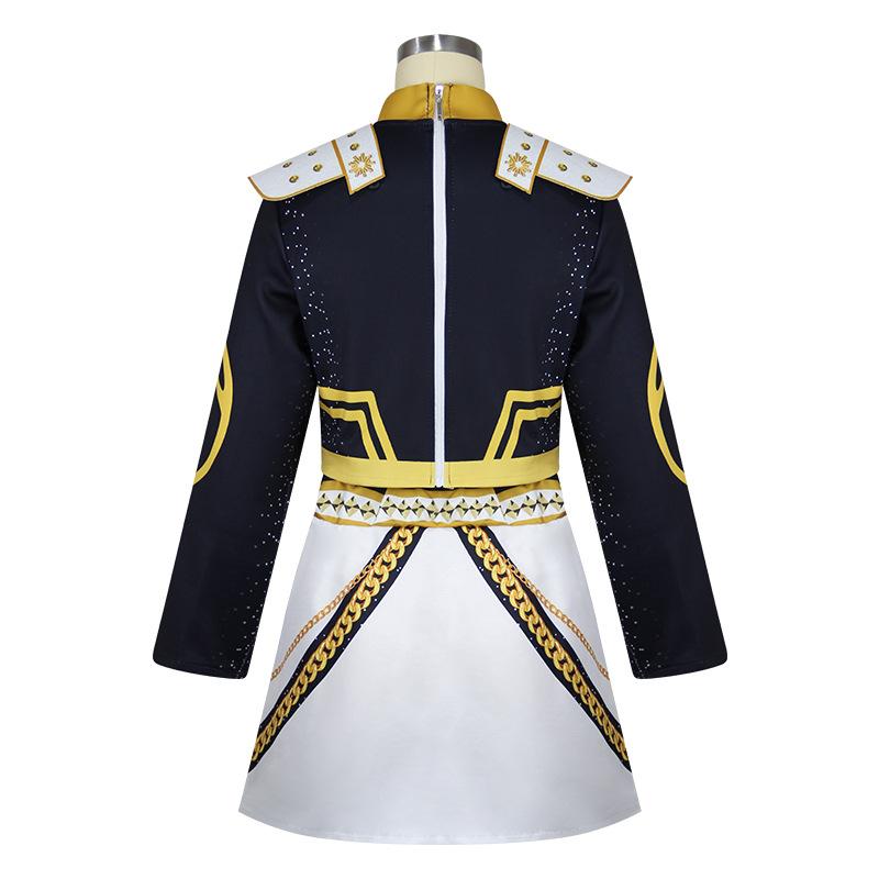 Kids Rumi Zoey Mira Demon Hunters Kpop Cosplay Costume for Child Girls Printed Clothing Roleplay Outfits Halloween Carnival Suit
