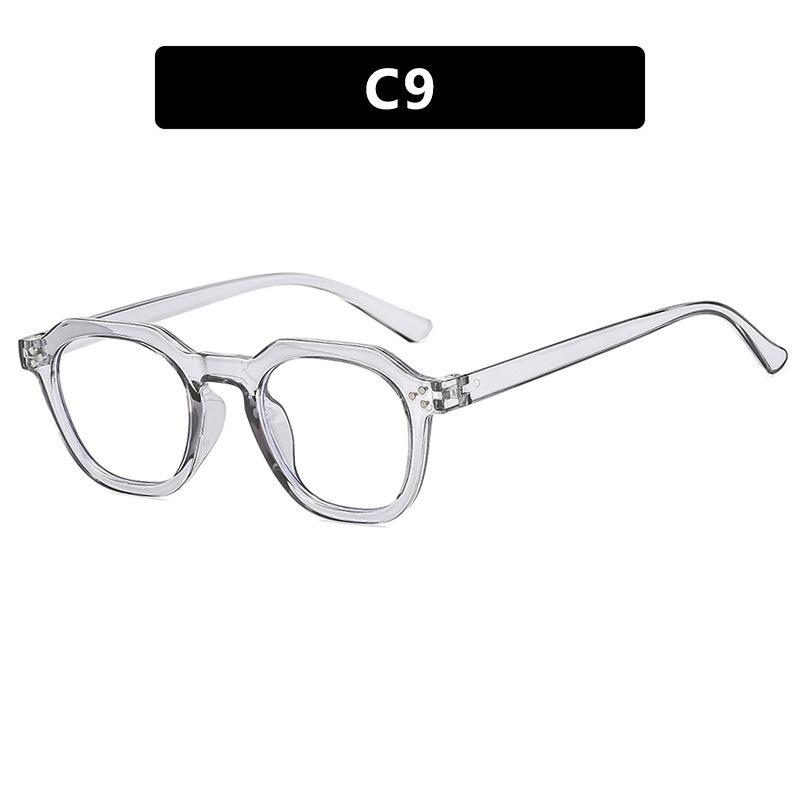 Square Rivets Sunglasses for Women Men Vintage Trend Trending Sun Glasses Ladies Beach Shades Male Female Driving Fishing Shades