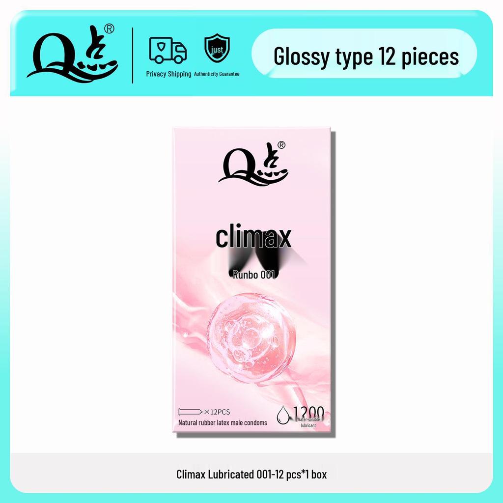 Q Point Ultra-Thin Lubricated Condoms - 10 Count Moisturizing & Safe for Adult Family Planning