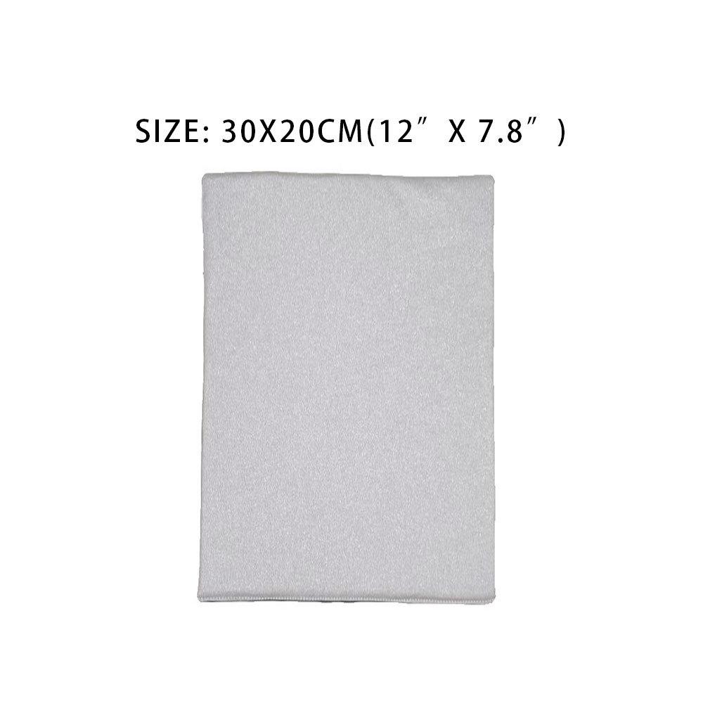

12in x 7.8in Easy Press Protective Resistant Mat Pad for Cut Heat Press Machines and HTV Iron On Projects Gray 11.8in x 7.8in серый