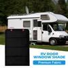 Trailer Door Window Shade Blackout UV Protection Protector Heat Insulation RV Window Shades For Camping Picnic Travel Road Trips
