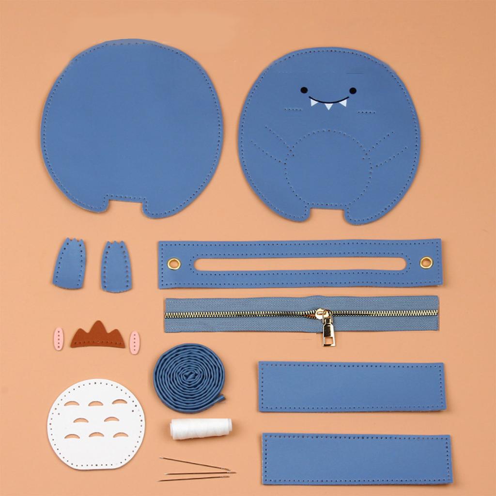 Skórzana torba typu tote DIY Zestaw do robienia torebek Ręcznie robione torby na ramię Akcesoria do szycia Zestaw narzędzi Urodziny Święta