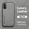 Luxusní kožené pouzdro pro Samsung Galaxy S20 Ultra FE S11E S10E S11 S10 S9 S8 Plus Nárazuvzdorný kovový kryt držáku plechu