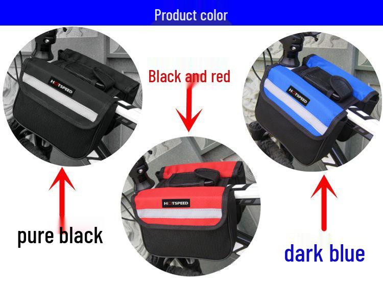 Universal Front Crossbeam Saddlebag for Mountain Bikes and Racing - Comprehensive Bicycle Accessories
