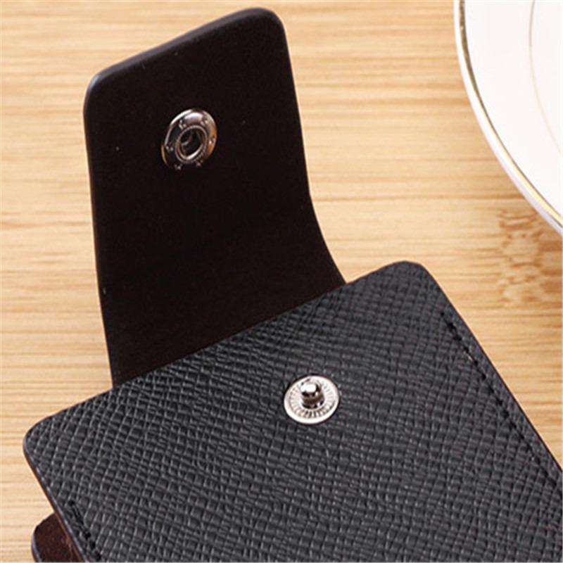 Portfel damski męski portfel skórzany etui na dowód osobisty torebka etui na pieniądze moda z wieloma miejscami na karty etui na karty LXY