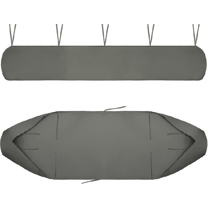 Waterproof Awning Storage Cover - 420D Oxford Cloth Protective Rain and Snow Cover for Retractable Awnings (4m / 13.12ft,Black)