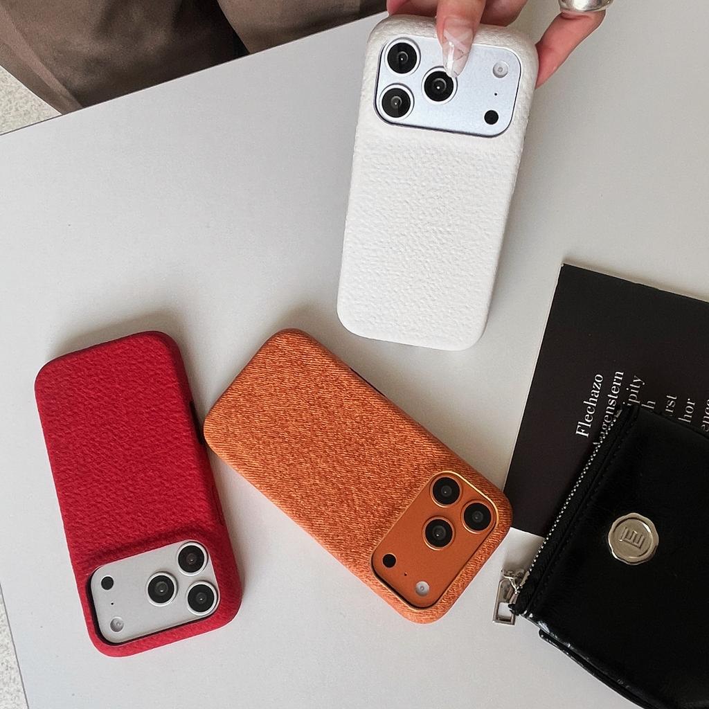 Trendy Textured Fabric Premium Denim Cloth Design Shockproof Phone Case for iPhone 17 16 15 14 11 12 13 Pro Max Plus Back Cover