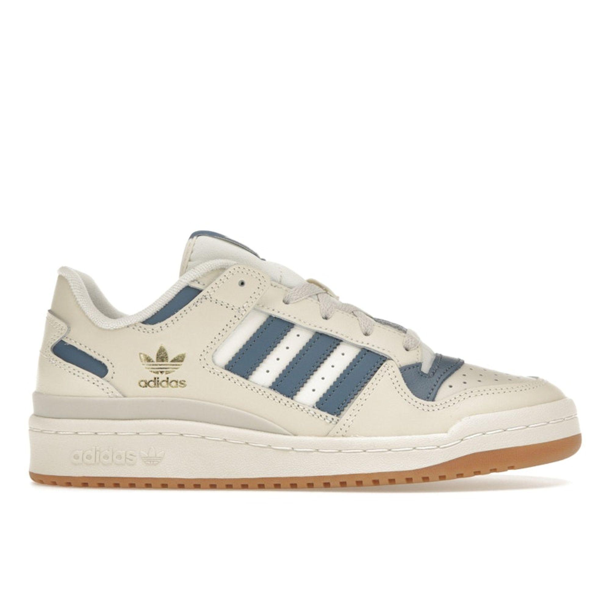

Adidas Forum Low Off White Altered Blue Кроссовки унисекс Кремово-белые HQ1493 44