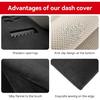 Dash Cover For Toyota RAV4 2018 2017 2016 2015 2014 2013 Accessories Flannel Dashboard Cover Dash Mat Center Console Cover Sunshield Protector Pad
