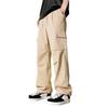 Men's Solid Color Loose Pocket Work Trousers Men's Casual Fashion Work Trousers