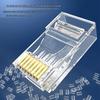 AUCAS Cat5e RJ45 Pure Copper Gold-Plated Modular Plugs