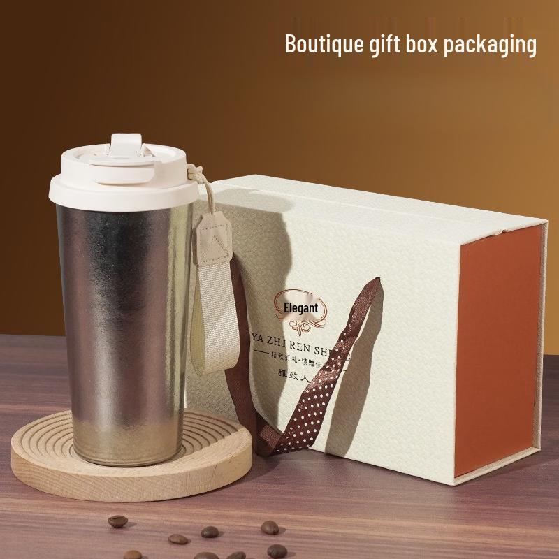 OLOEY Portable Titanium Insulated Coffee Cup