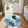 Barcelona Round Office Rug Design for Foyer Dining Room Hallway Outdoor Anti-slip Round Rug Office home decor