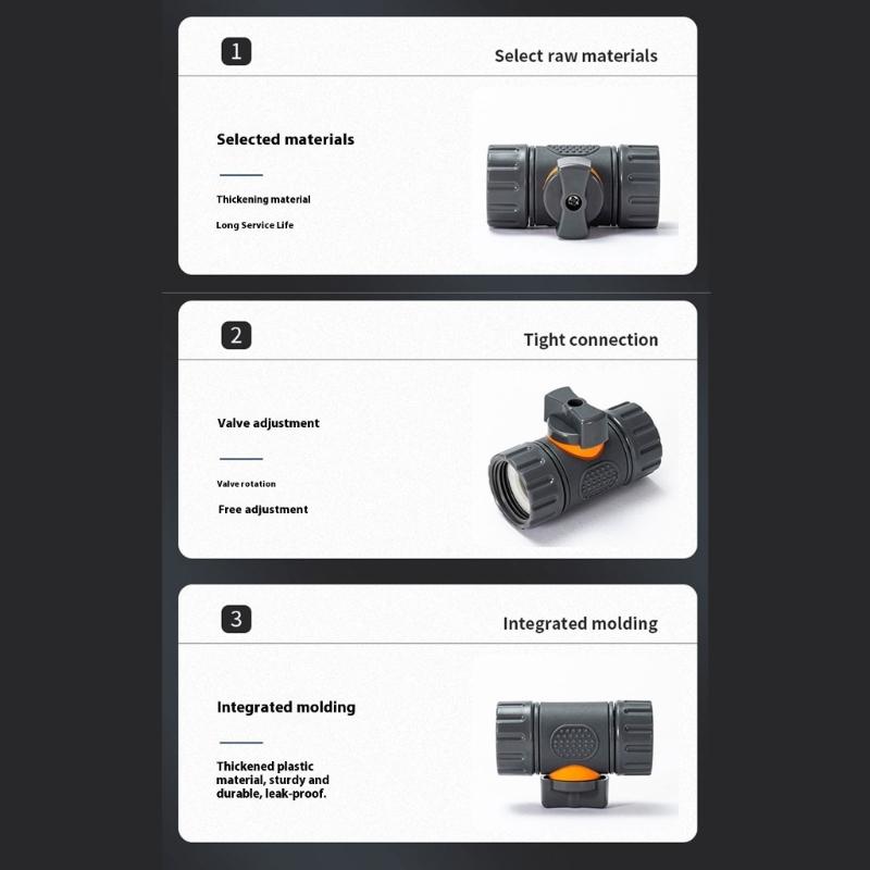 High Pressures Resistant Quickly Connects Hose Fitting Corrosions Proof Garden Hose Pipe Connector for Gardening Use