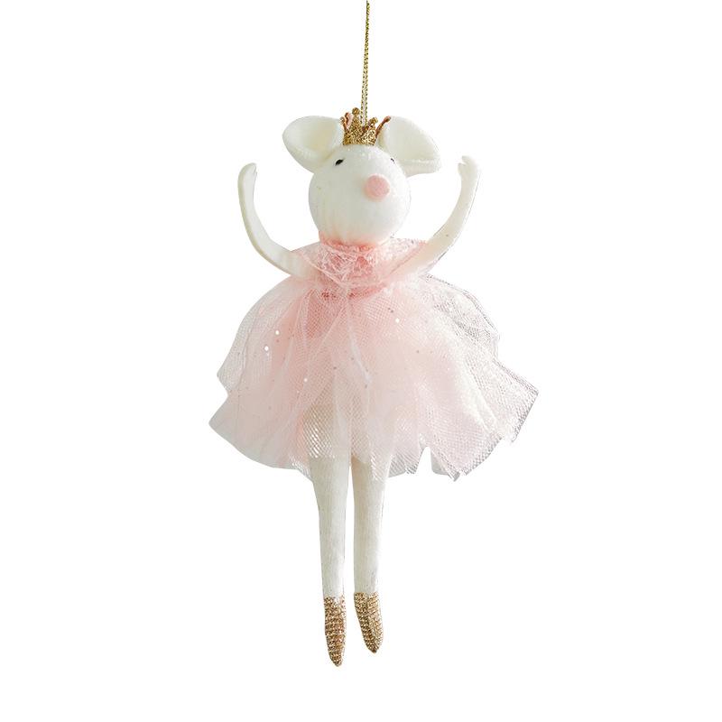 2026 Christmas Cute Plush Angel Elf Tree Ornament Pendant