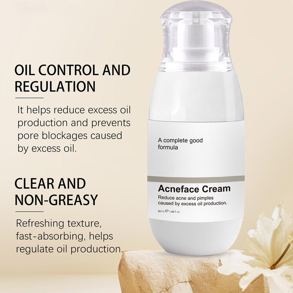 Facial Acne Cream Gentle Nourishing And Fading Facial Acne Marks And Blue Acne To Remove Closed Comedones Cream