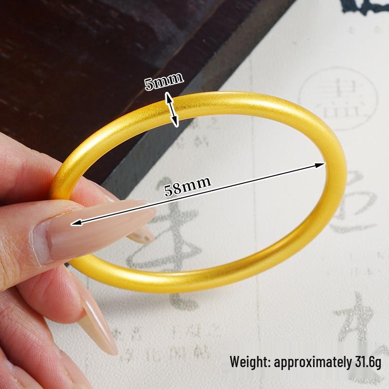 Vietnamese Gold Heritage Lotus Bracelet for Women: Long-Lasting, Ancient Chinese Style, Colorfast Simulation