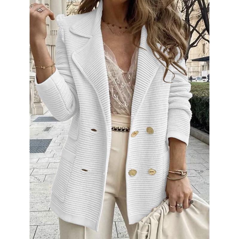 Women Casual Long Sleeve Corduroy Jacket Outerwear For Daily Wear