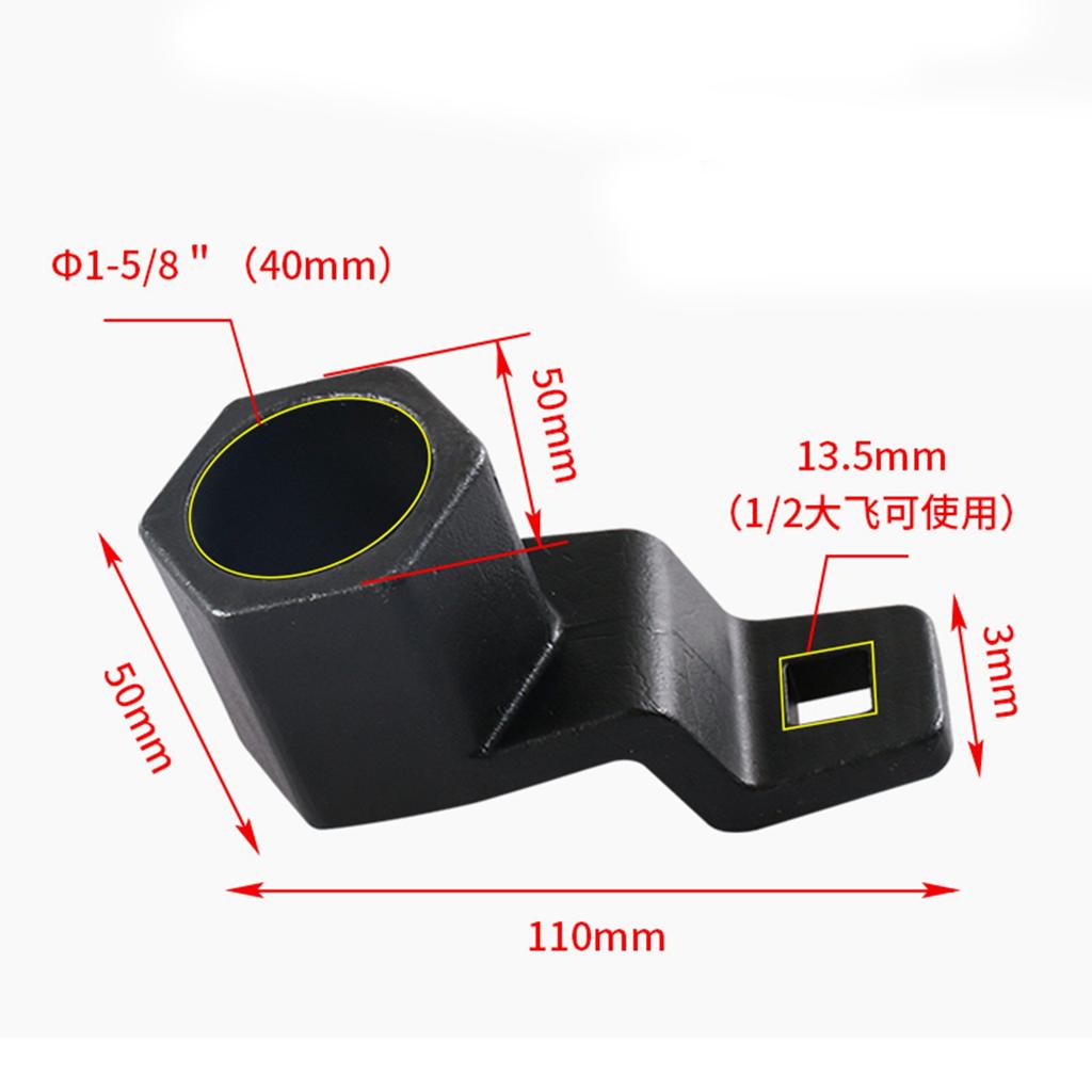 50mm Klíč na řemenici klikového hřídele Nástroj na demontáž Ocelová konstrukce Efektivní náhrada pro Acura