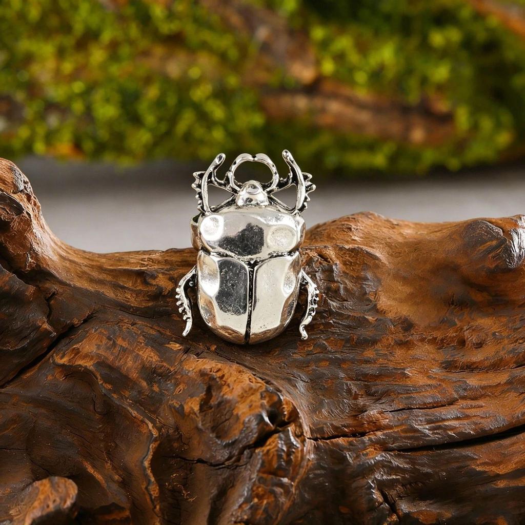 Europees-Amerikaans Retro Insect Ontwerp Verstelbare Ring: Trendy, Veelzijdig en Casual.