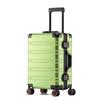 Aluminum-Magnesium Alloy Suitcase with Universal Wheels, 20/24/28-inch